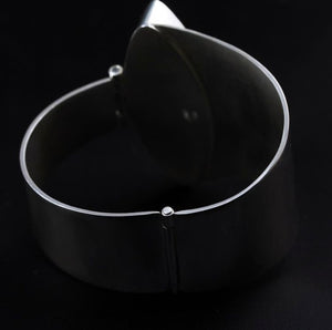 Labradorite and Diamond Power Cuff - Rumination Jewelry