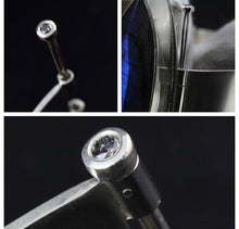 Load image into Gallery viewer, Labradorite and Diamond Power Cuff - Rumination Jewelry