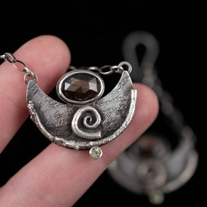 Arcane Goddess Shield Earrings - Rumination Jewelry