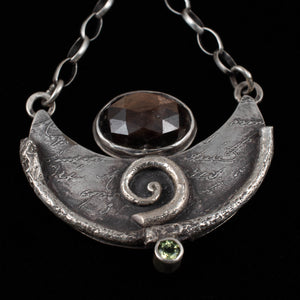 Arcane Goddess Shield Earrings - Rumination Jewelry