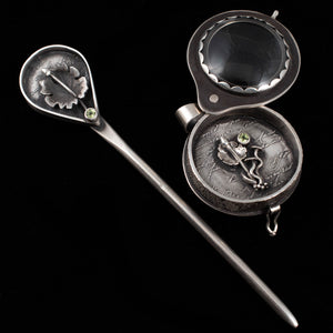 Bloodroot Hair Stick - Rumination Jewelry