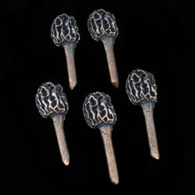 Load image into Gallery viewer, Bronze Morel Mushroom House Plant Accessory - Rumination Jewelry