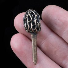 Load image into Gallery viewer, Bronze Morel Mushroom House Plant Accessory - Rumination Jewelry