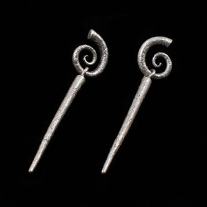 Convertible Thorn Swirl Earrings - Rumination Jewelry