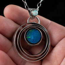 Load image into Gallery viewer, &quot;The Greatest Secrets&quot; Double Opal Spinner - Rumination Jewelry