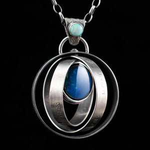 "The Greatest Secrets" Double Opal Spinner - Rumination Jewelry