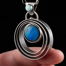 Load image into Gallery viewer, &quot;The Greatest Secrets&quot; Double Opal Spinner - Rumination Jewelry