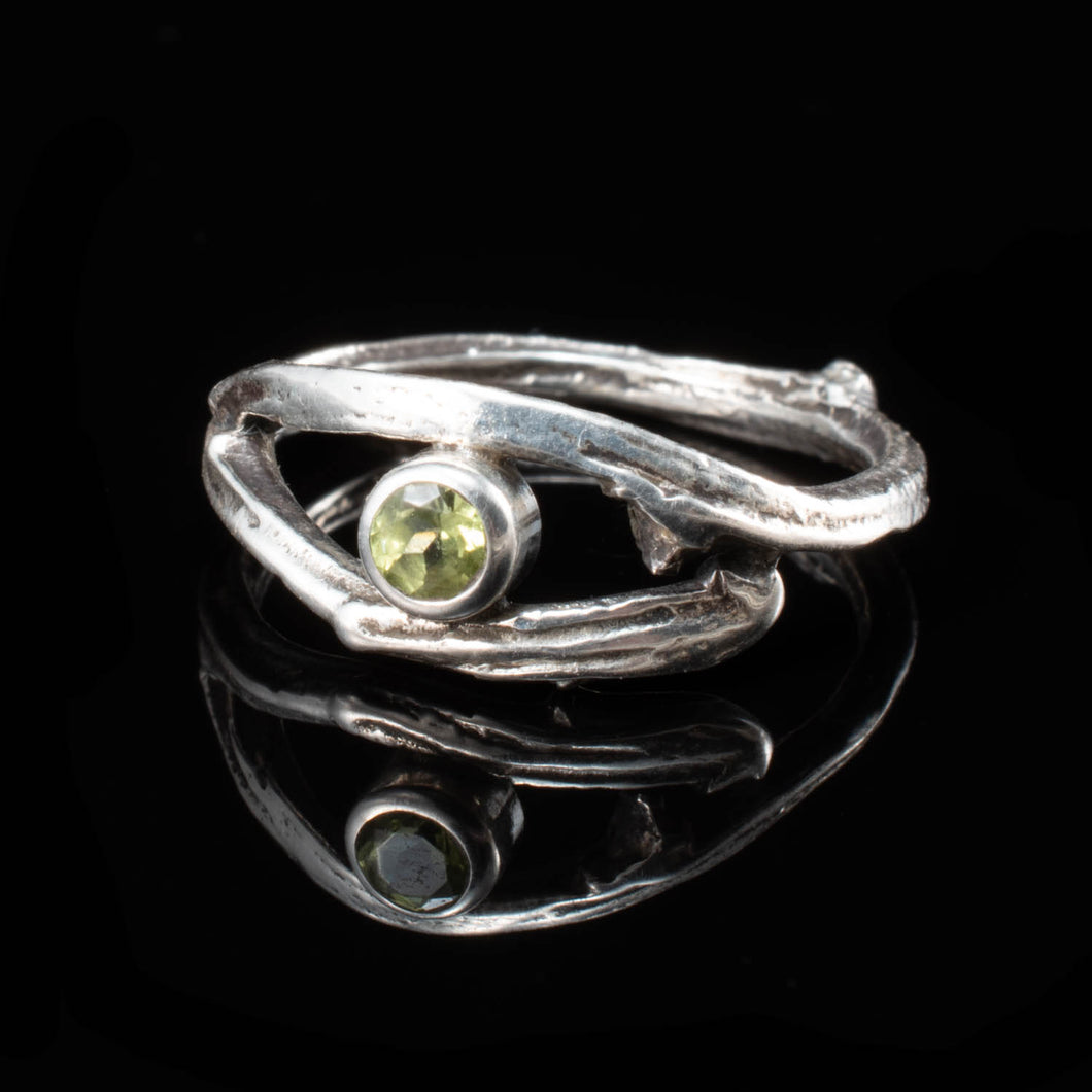 Dragon's Eye Midi Ring Size 2.75 - Rumination Jewelry