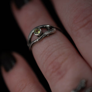 Dragon's Eye Midi Ring Size 2.75 - Rumination Jewelry