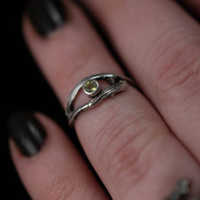Load image into Gallery viewer, Dragon&#39;s Eye Midi Ring Size 2.75 - Rumination Jewelry