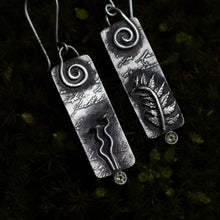 Load image into Gallery viewer, Fern Mushroom Arcane Earrings II - Rumination Jewelry