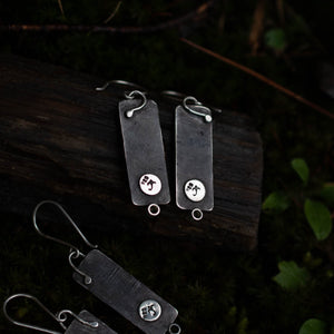 Fern Mushroom Arcane Earrings II - Rumination Jewelry