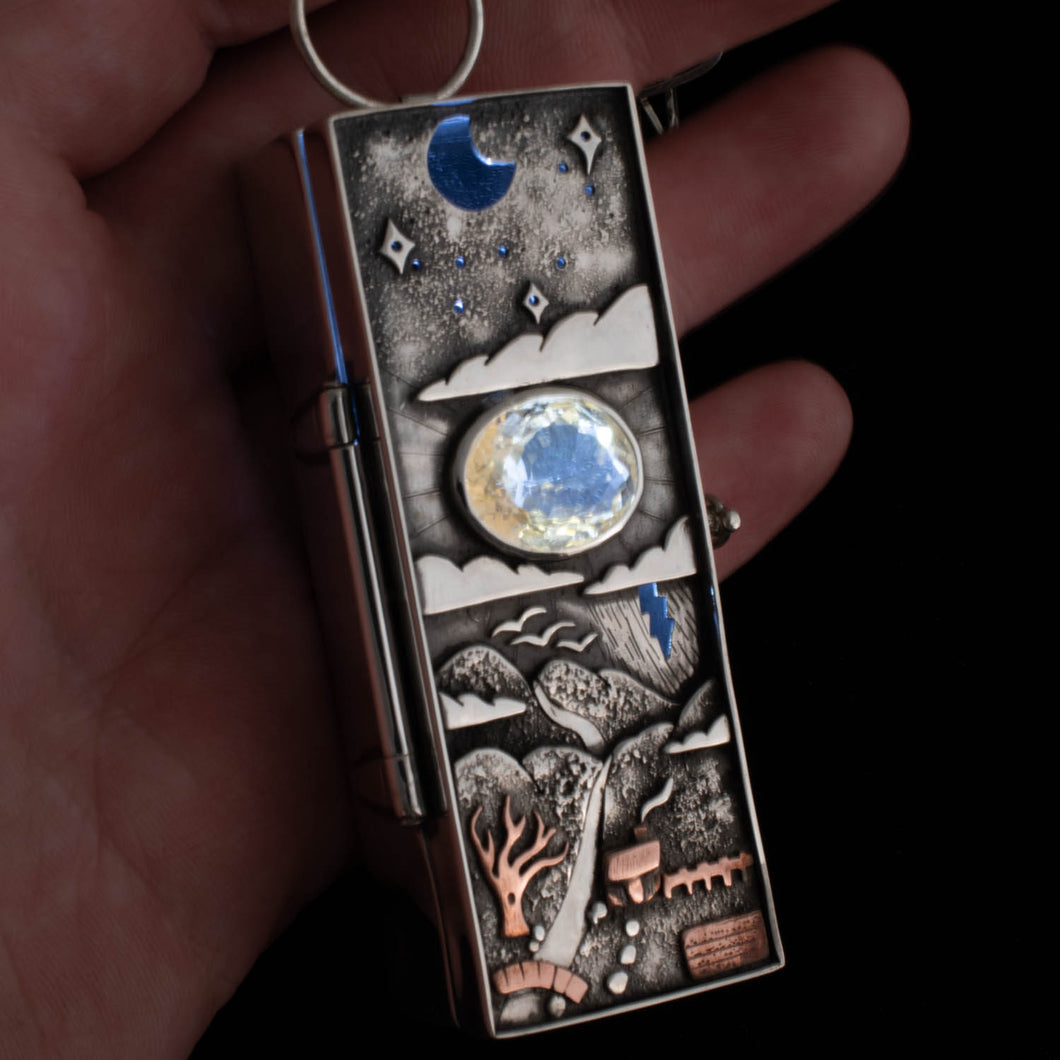 Planting by the Signs Locket - Rumination Jewelry