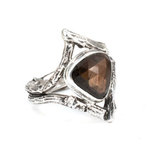 Load image into Gallery viewer, Golden Sapphire Woodland Ring Size 7.75 - Rumination Jewelry