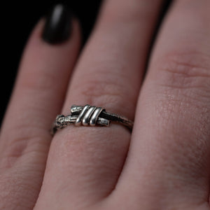 Handfasting Twig Ring Size 5.75 - Rumination Jewelry