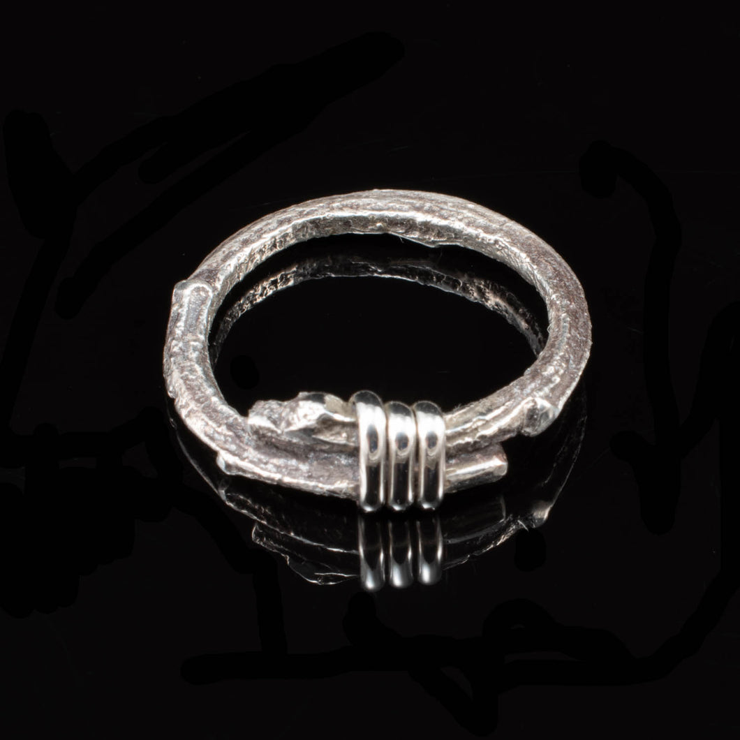 Handfasting Twig Ring Size 6.75 - Rumination Jewelry
