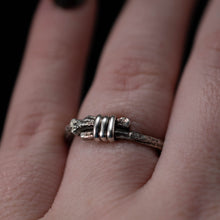 Load image into Gallery viewer, Handfasting Twig Ring Size 7.5 - Rumination Jewelry