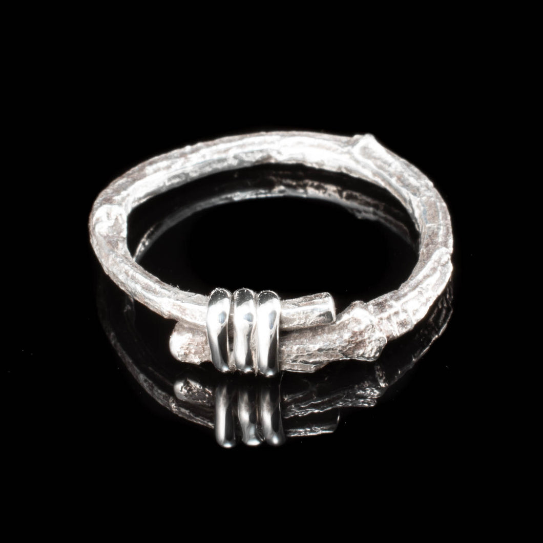 Handfasting Twig Ring Size 7.5 - Rumination Jewelry