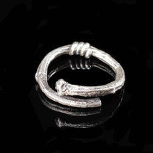 Load image into Gallery viewer, Handfasting Twig Ring Size 7.5 adjustable - Rumination Jewelry