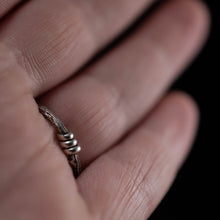 Load image into Gallery viewer, Handfasting Twig Ring Size 8 adjustable - Rumination Jewelry