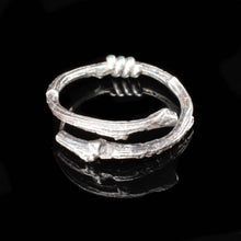 Load image into Gallery viewer, Handfasting Twig Ring Size 8 adjustable - Rumination Jewelry