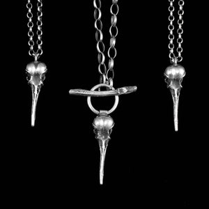 Hummingbird Skull Choker - Rumination Jewelry
