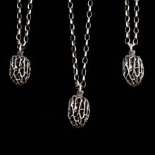 Load image into Gallery viewer, Morel Mushroom Pendant - Rumination Jewelry