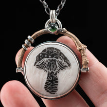 Load image into Gallery viewer, Mushroom Spinner I - Rumination Jewelry