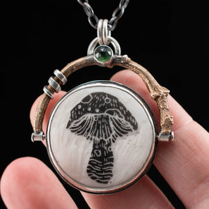 Mushroom Spinner I - Rumination Jewelry