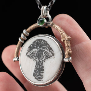Mushroom Spinner I - Rumination Jewelry