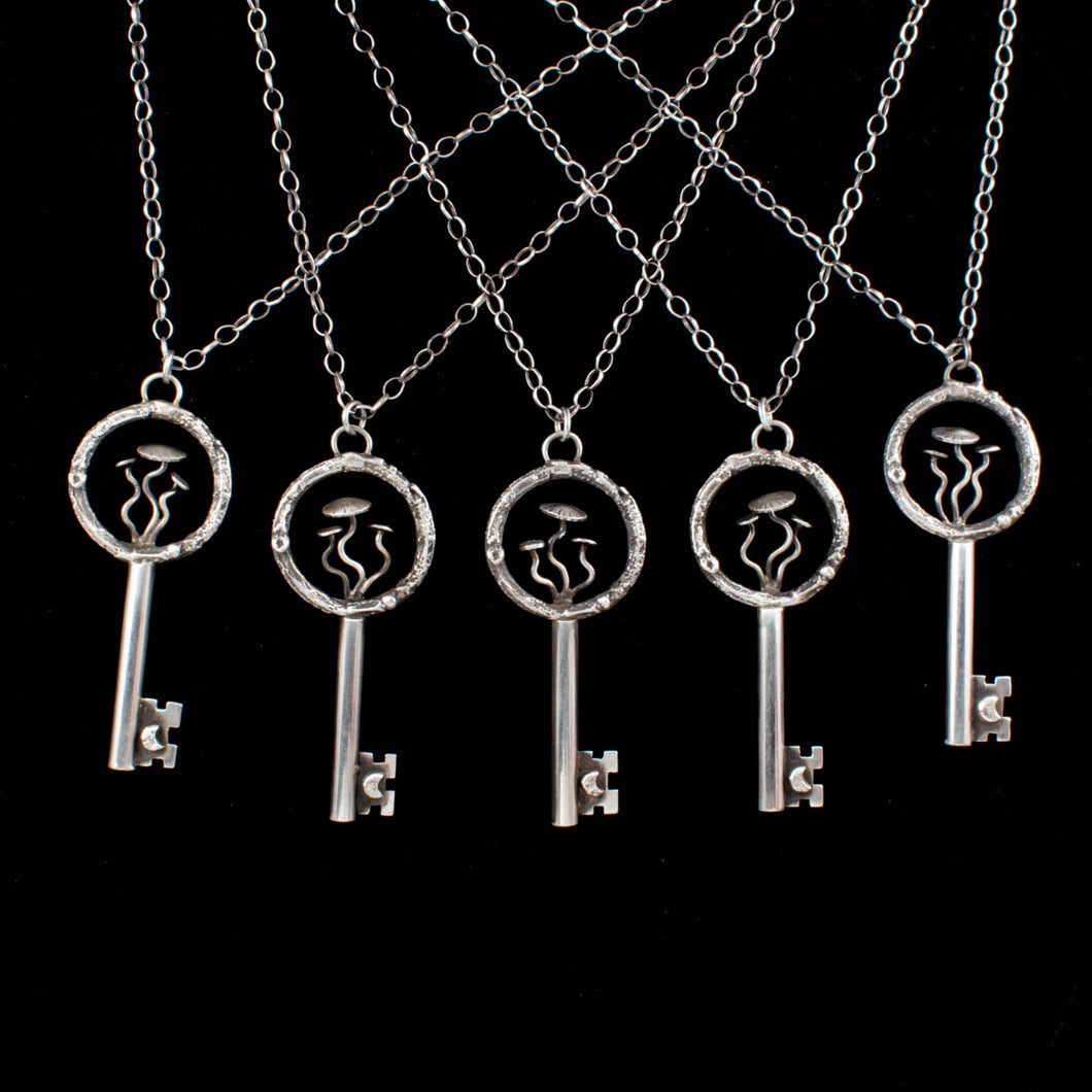 Mushroom Moon Keys - Rumination Jewelry