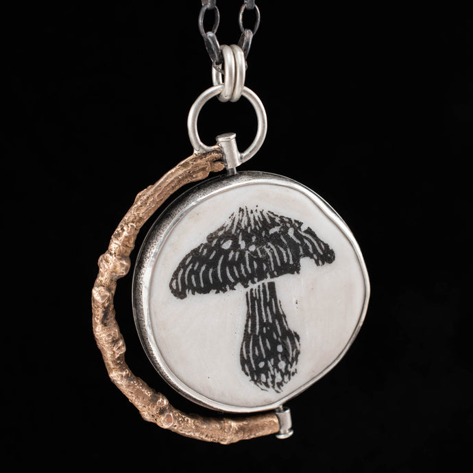 Mushroom Spinner II - Rumination Jewelry