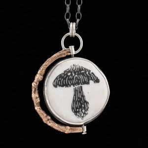 Mushroom Spinner II - Rumination Jewelry