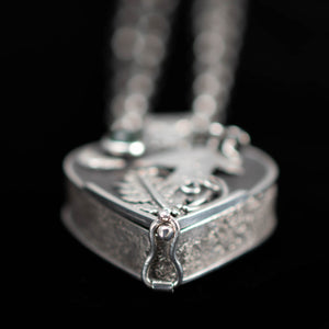 Mushroom Deer Stash Locket - Rumination Jewelry