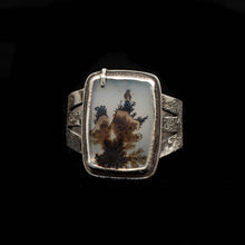 Load image into Gallery viewer, Dendritic Agate Ring Size 8.5