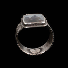 Load image into Gallery viewer, Dendritic Agate Ring Size 8.5