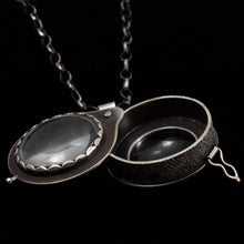 Load image into Gallery viewer, Specimen Collector Magnifying Glass Locket - Rumination Jewelry