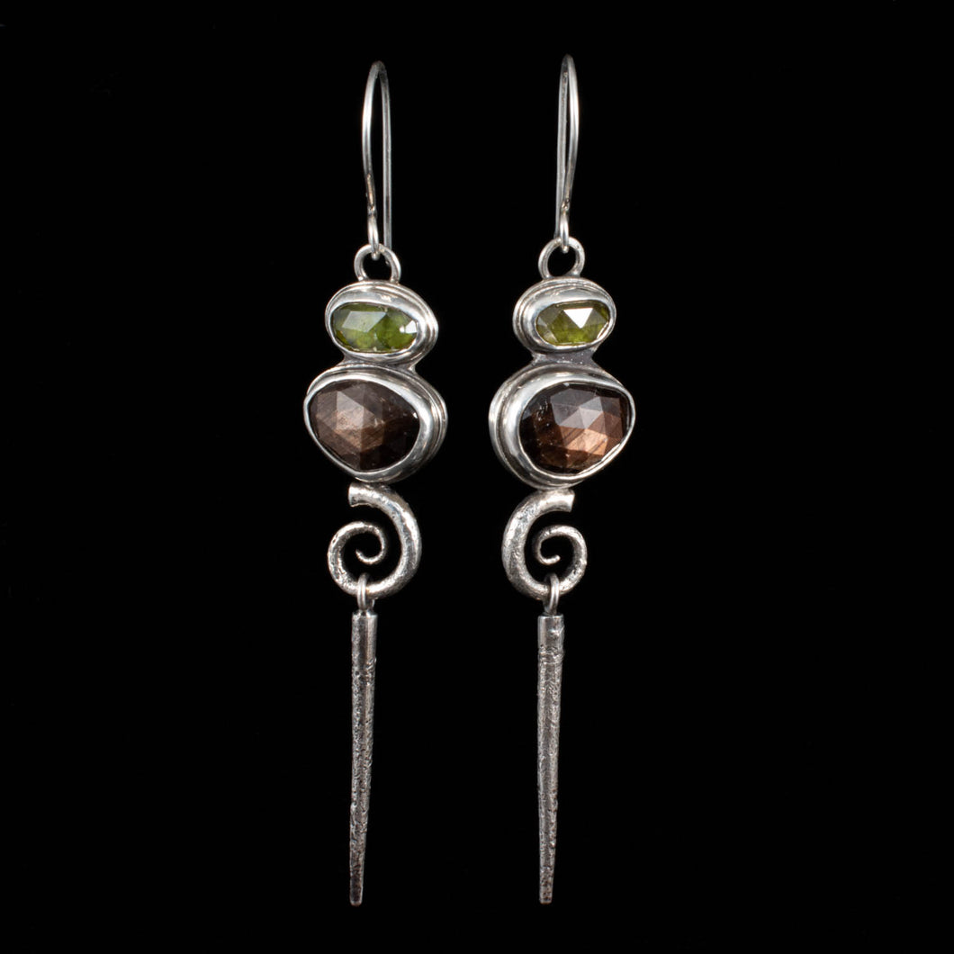 Convertible Forest Thorn Earrings - Rumination Jewelry