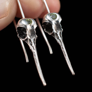 Hummingbird Skulls and Peridot