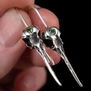 Hummingbird Skulls and Peridot