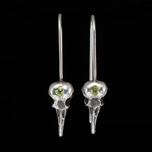Load image into Gallery viewer, Hummingbird Skulls and Peridot (Short)