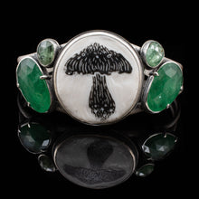 Load image into Gallery viewer, Mushroom Queen Cuff - Rumination Jewelry