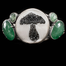 Load image into Gallery viewer, Mushroom Queen Cuff - Rumination Jewelry