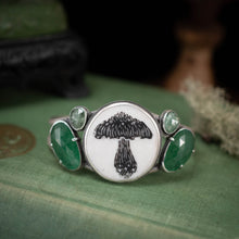 Load image into Gallery viewer, Mushroom Queen Cuff - Rumination Jewelry