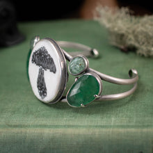 Load image into Gallery viewer, Mushroom Queen Cuff - Rumination Jewelry