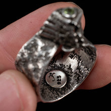 Load image into Gallery viewer, Forest Temple Ring Size 8