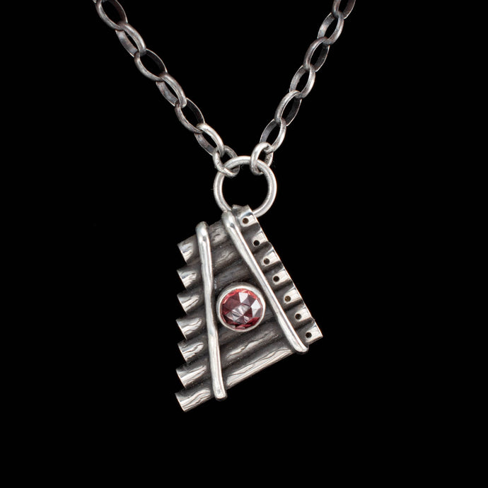 Garnet Talent Pipes - Rumination Jewelry
