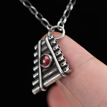 Load image into Gallery viewer, Garnet Talent Pipes - Rumination Jewelry