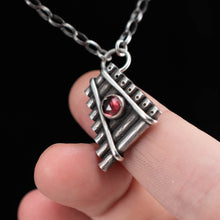 Load image into Gallery viewer, Garnet Talent Pipes - Rumination Jewelry