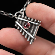 Load image into Gallery viewer, Garnet Talent Pipes - Rumination Jewelry